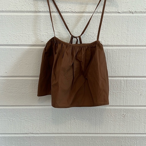 Shaina Mote Cotton Poplin Top - Picture 2 of 3